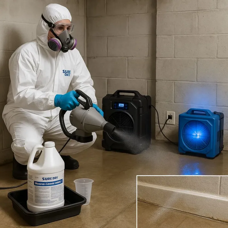 Sanitization and Odor Removal process in North Fond du Lac, WI