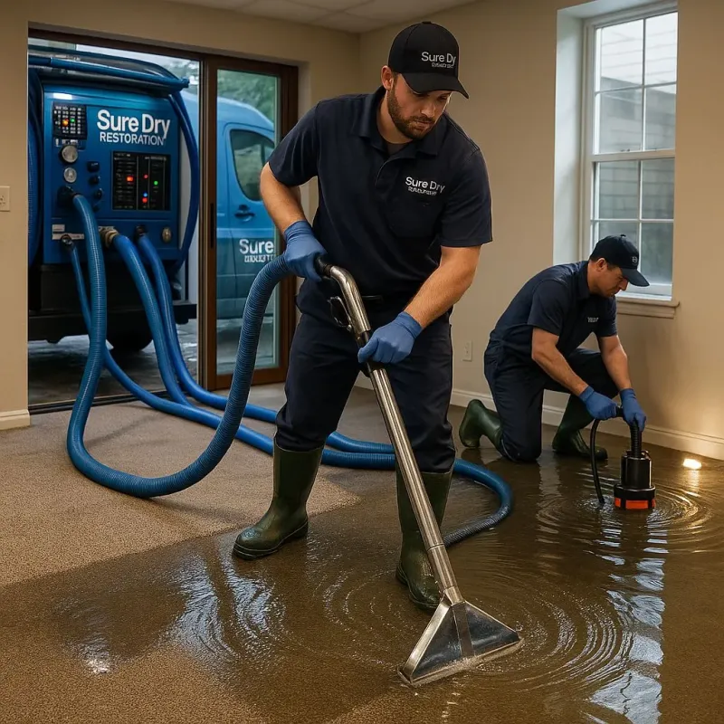 Water Extraction and Removal process in North Fond du Lac, WI